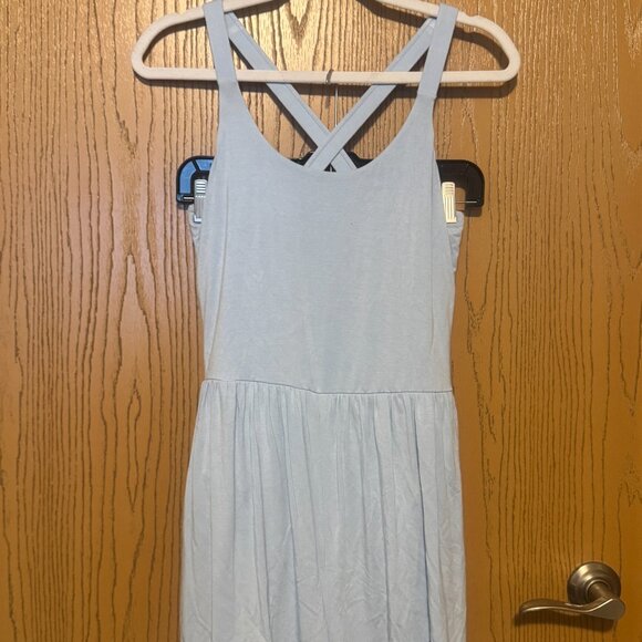 Light Blue - Women's Romper - Picture 2 of 12